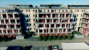 Flössaustrasse Fürth von oben
