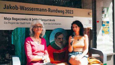 Jakob Wassermann Rundweg 2023 im Rahmen der FreiluftGalerie